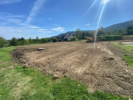 Teren po rozbiórce budynku - KUBAR Bielsko-Biała