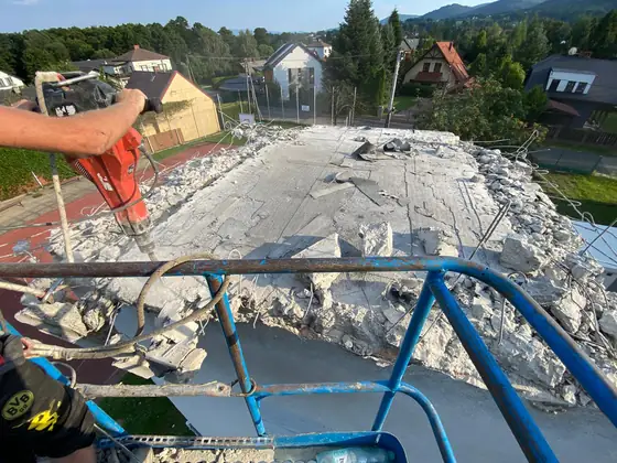 Wywóz gruzu z placu - KUBAR Bielsko-Biała