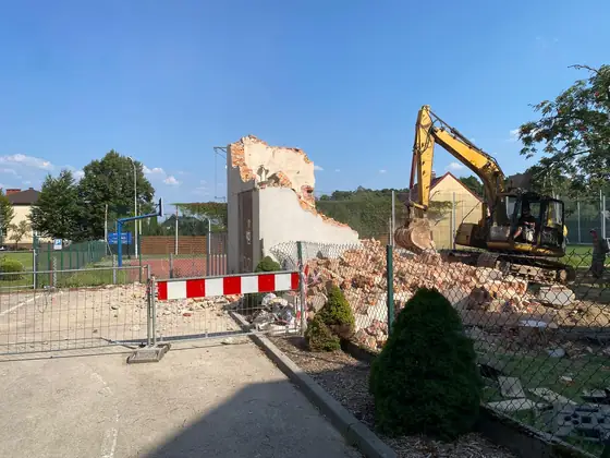 Wykop pod fundamenty - KUBAR Bielsko-Biała