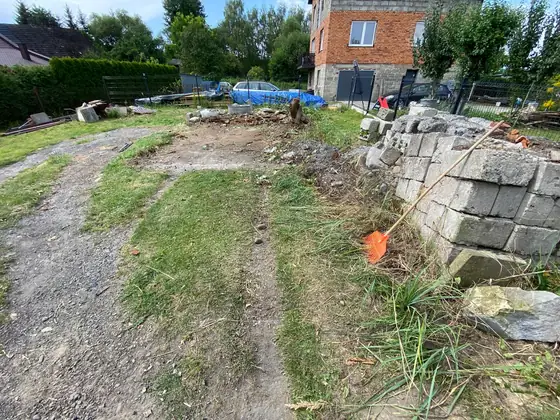 Teren przygotowany pod budowę - KUBAR Bielsko-Biała